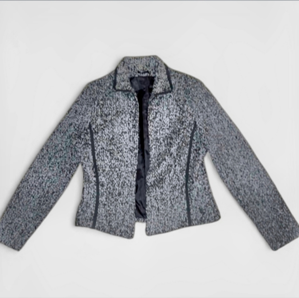 Lapis Tweed Blazer